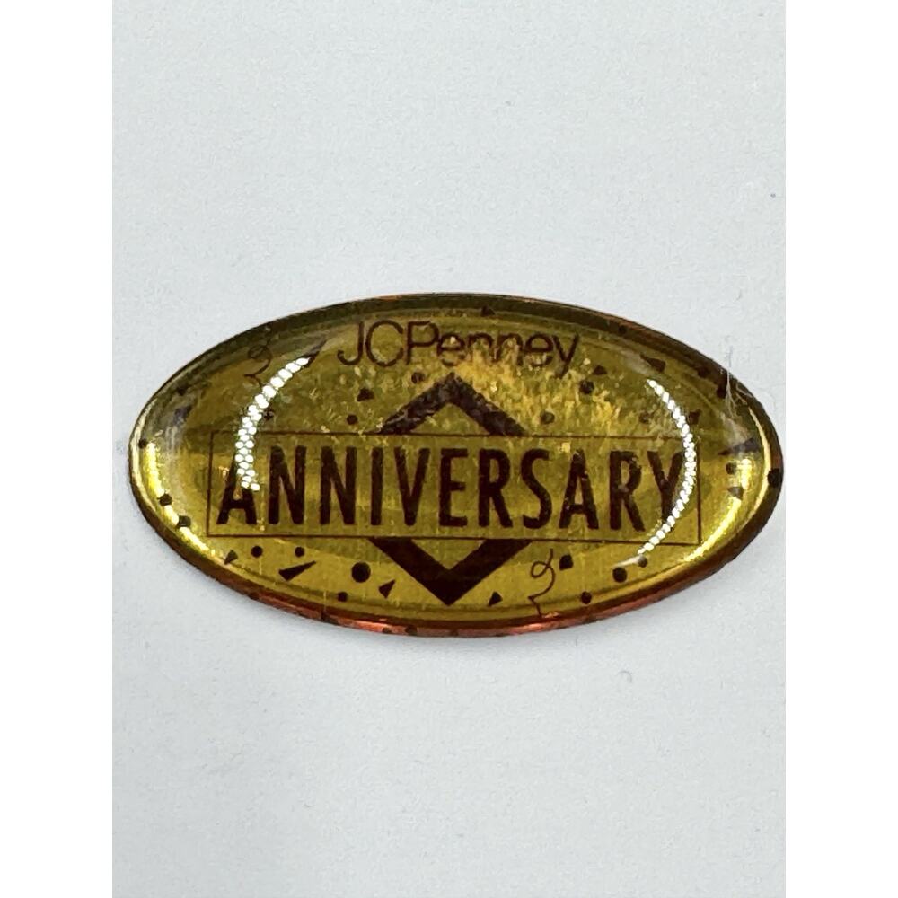 Vintage JC Penney Anniversary Employee Small Lapel Pin‎